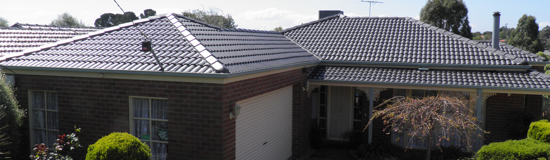 House with Regent Paints roof coating